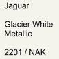 Preview: Jaguar, Glacier White Metallic, 2201 / NAK.